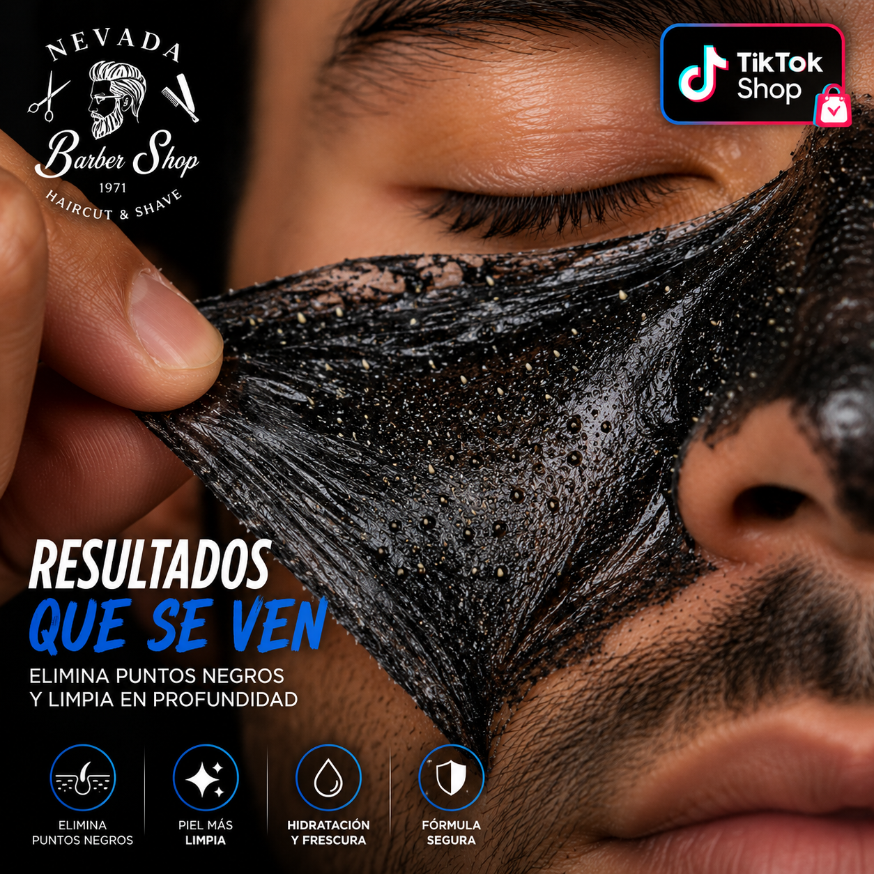 Mascarilla Negra Exfoliante – Remueve Puntos Negros