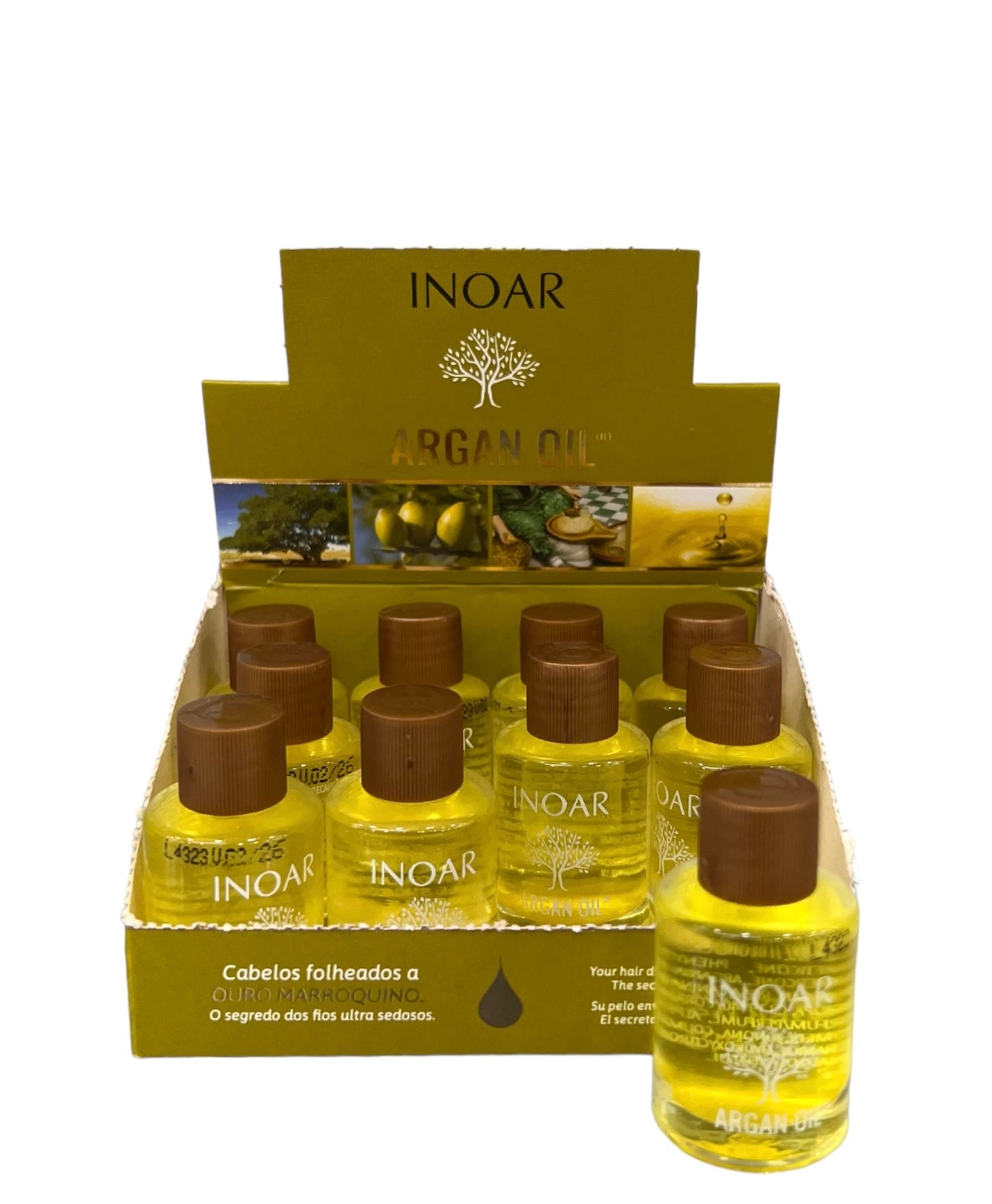 ACEITE CAPILAR INOAR ARGAN 7ML/ DL 12