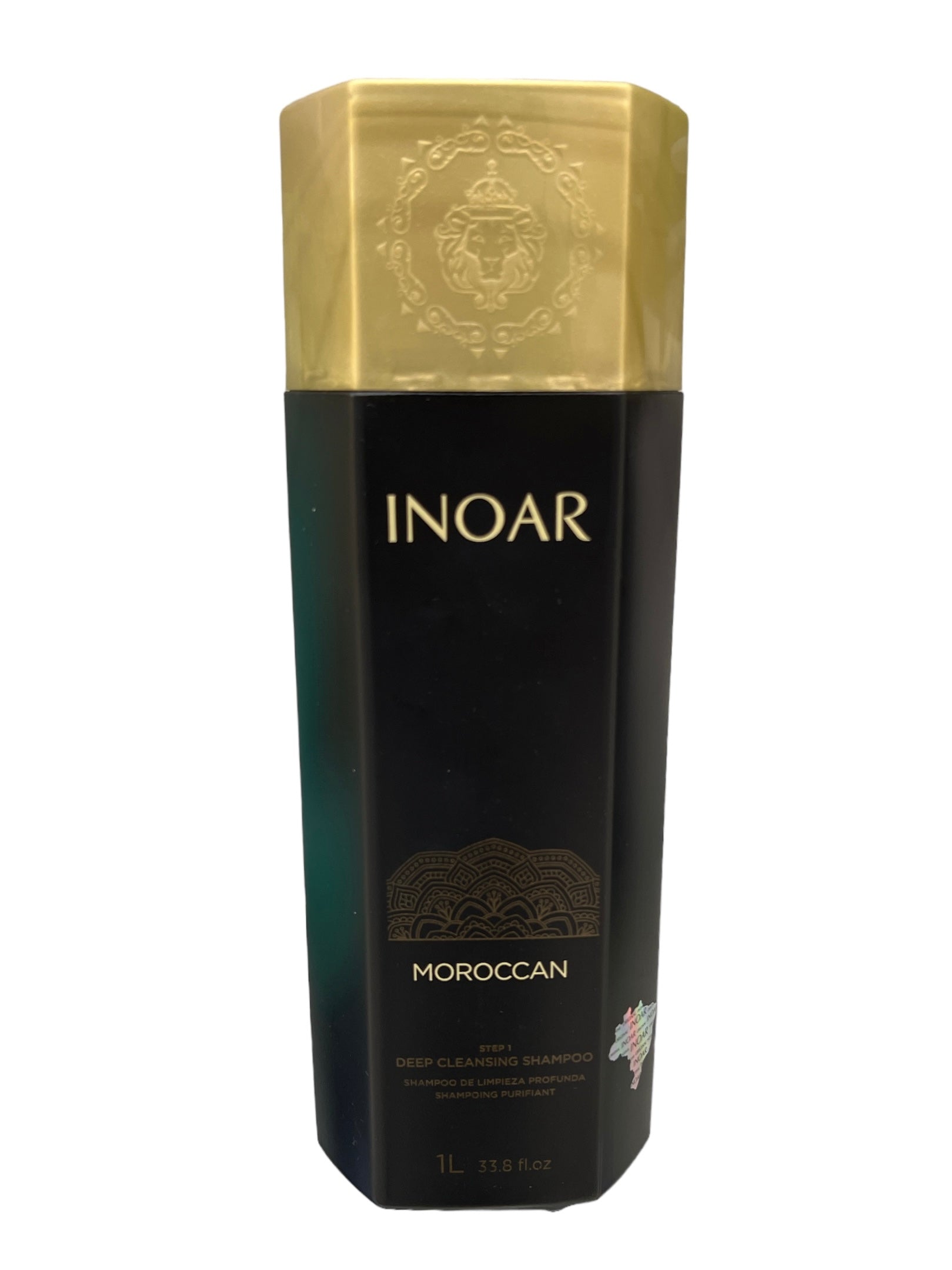 SHAMPOO DEEP CLEANSING INOAR MOROCCAN 1L STEP 1
