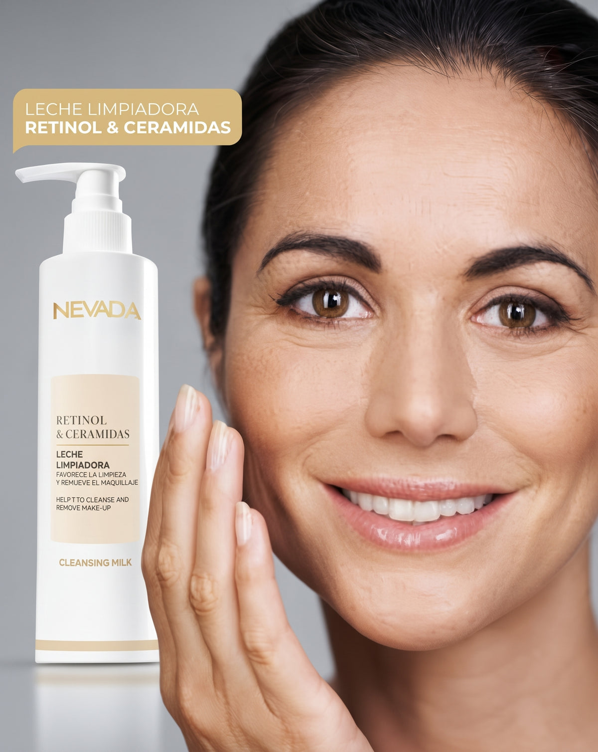 Retinol + Ceramides Facial Cleansing Milk 230 ml