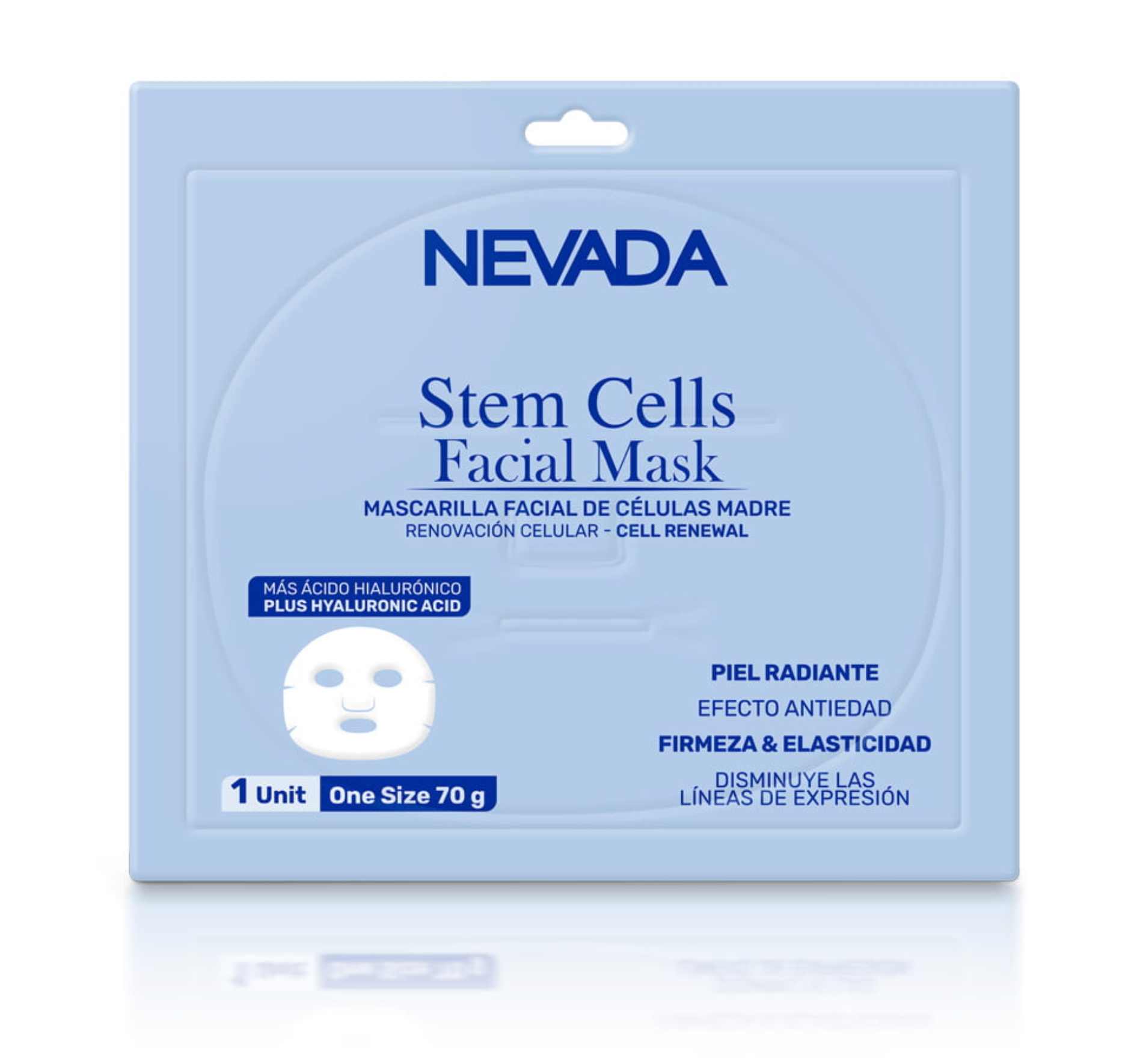 MASCARILLA FACIAL HIDROGEL CÉLULAS MADRE