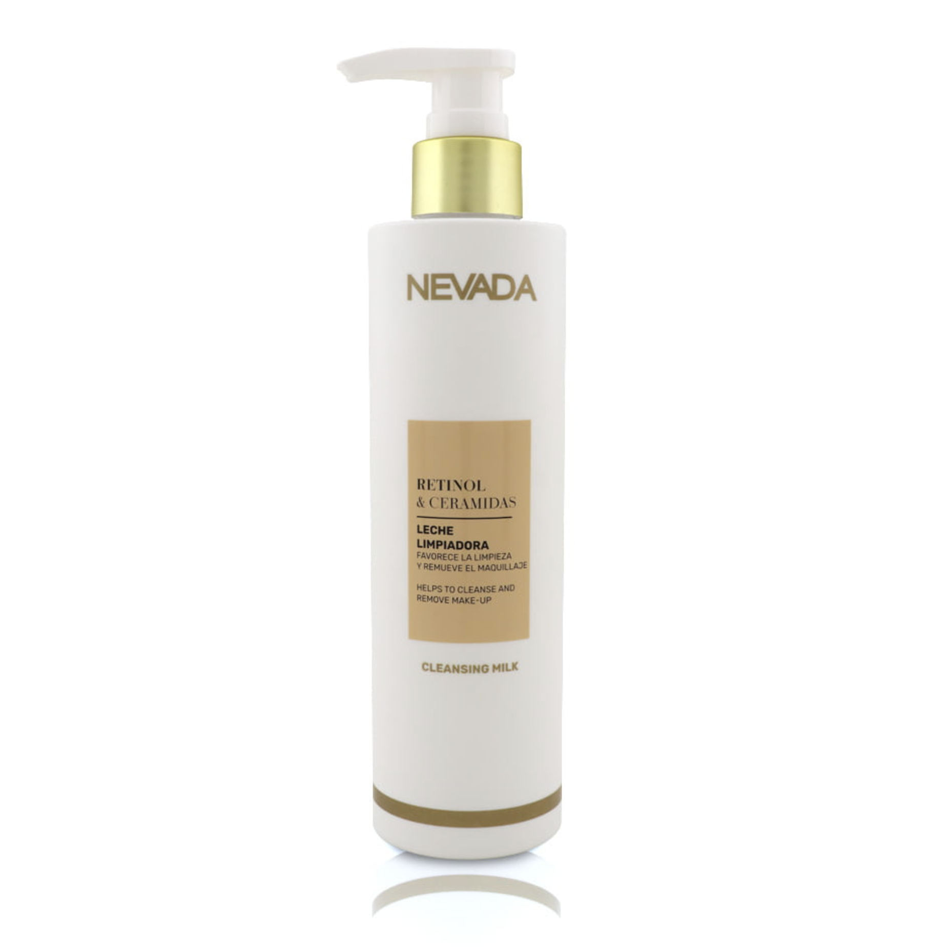 LECHE LIMPIADORA RETINOL + CERAMIDAS