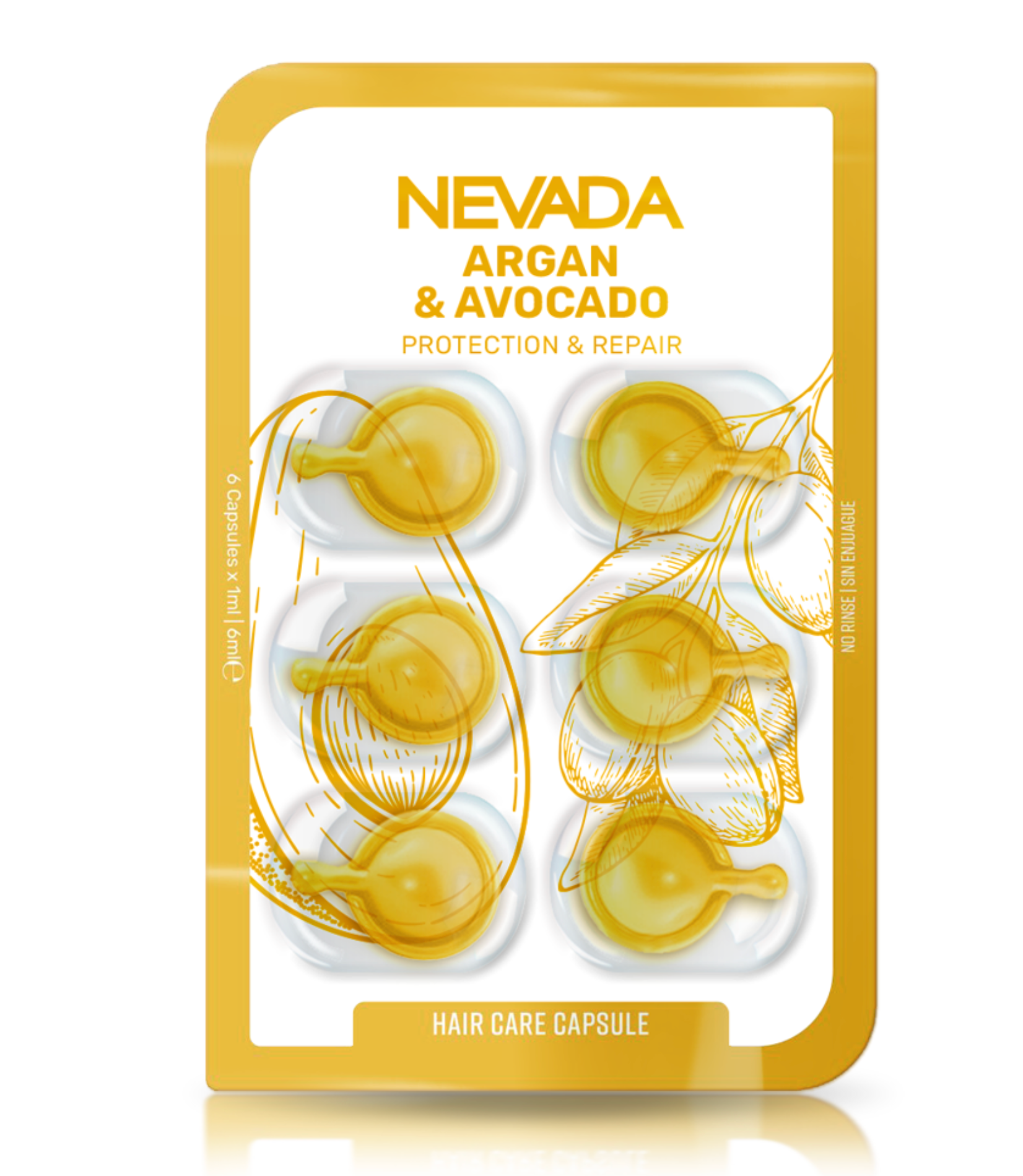 CÁPSULAS ARGÁN Y AGUACATE