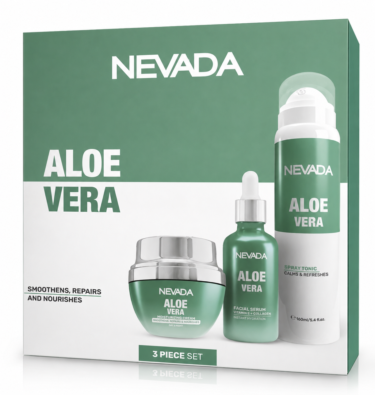 SET FACIAL ALOVE VERA 3 PIEZAS