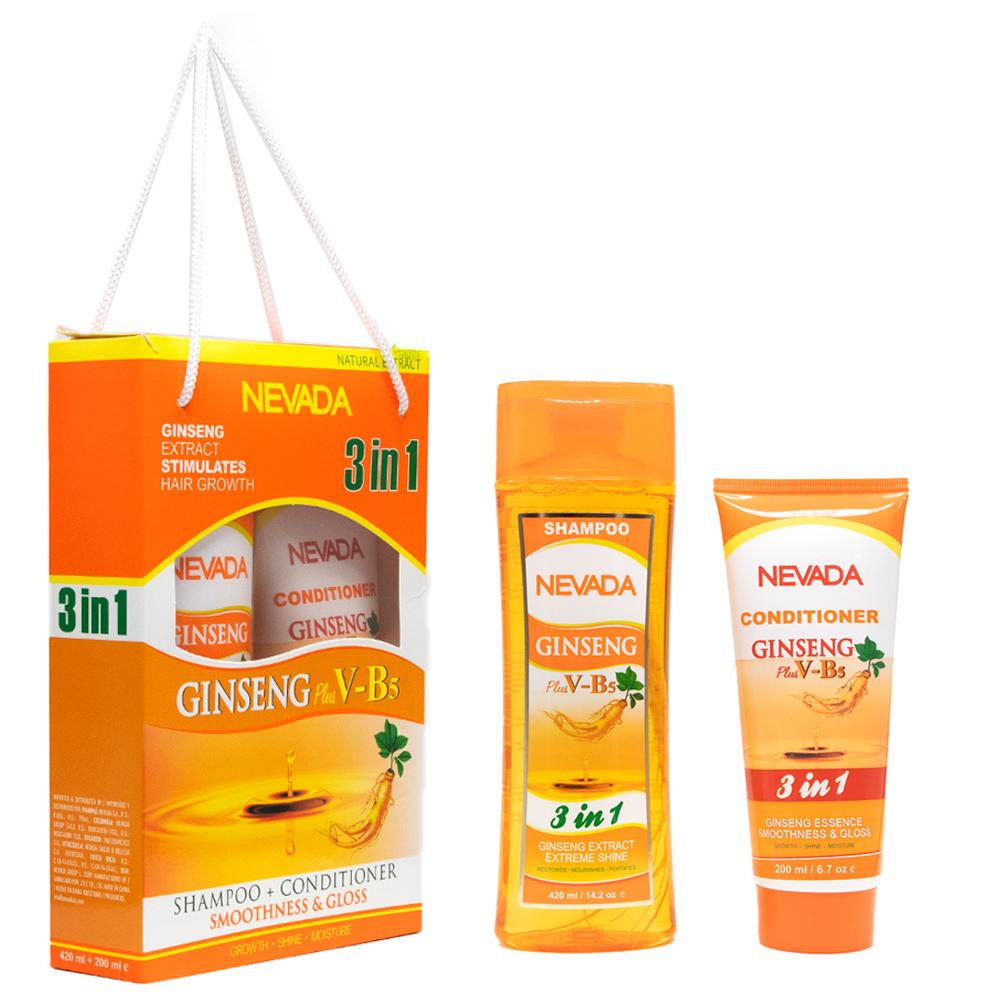 SHAMPOO + ACONDICIONADOR GINSENG