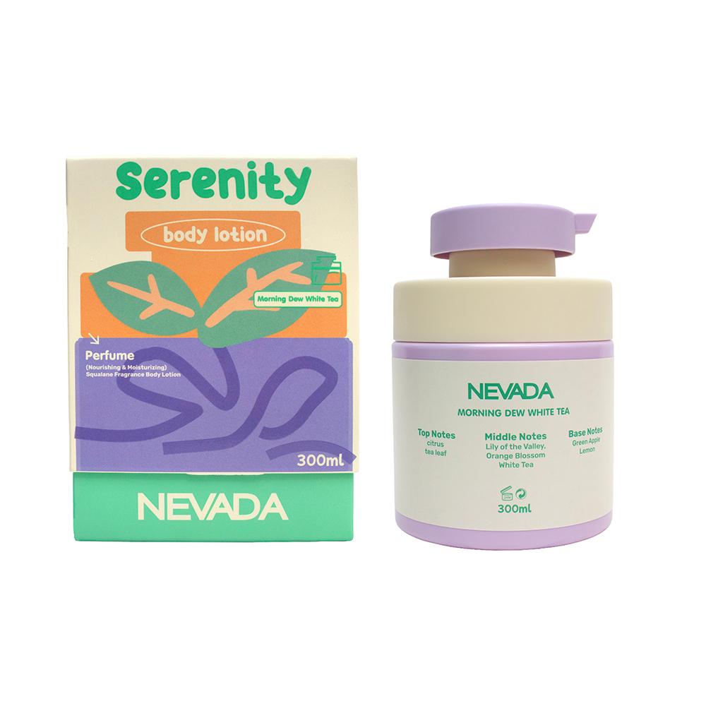 Crema Corporal Serenity con Té Blanco y Escualano