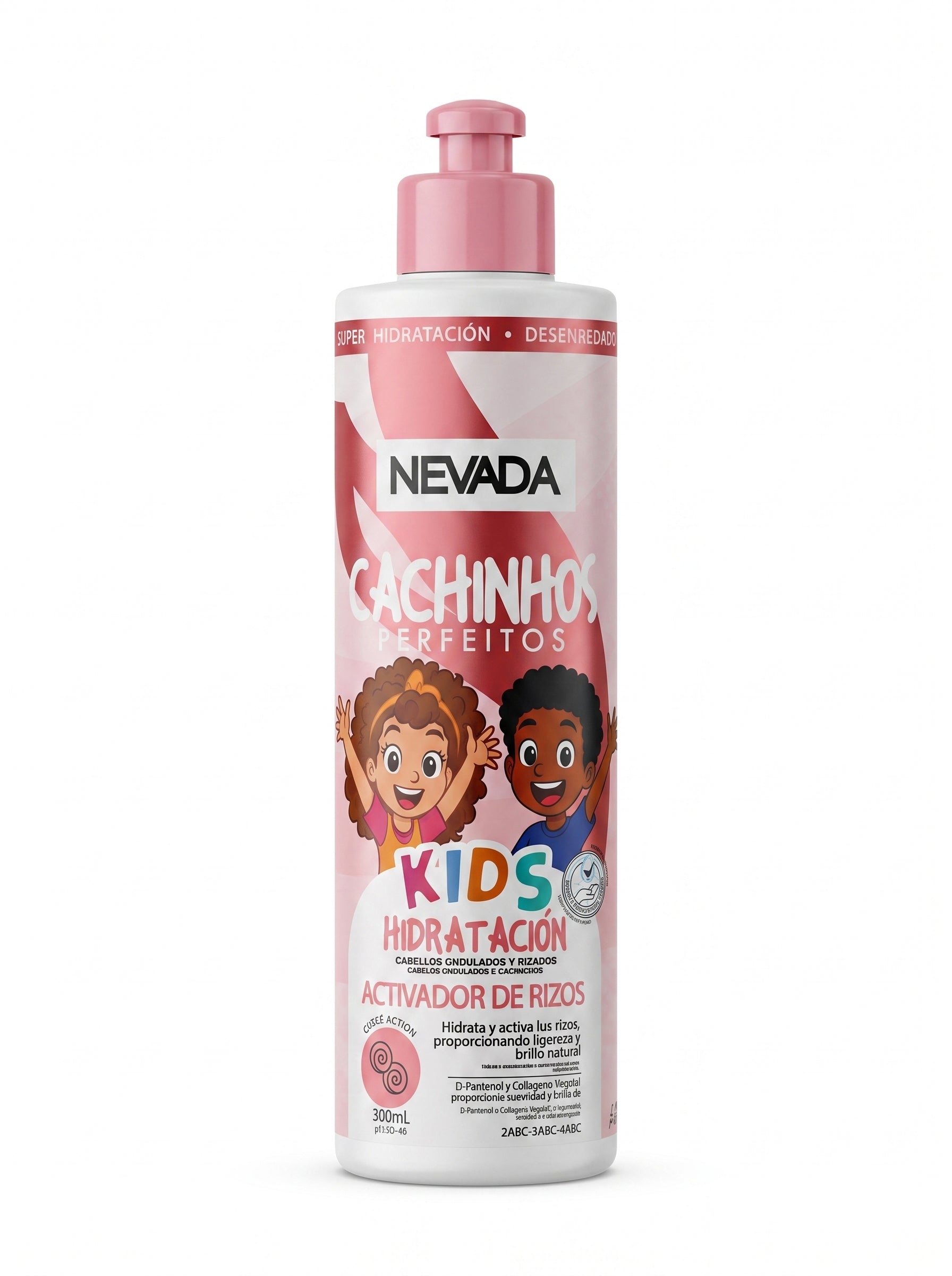 Activador de Rizos Kids Nevada Cachinhos Perfectos – Hidratación (300 ml)