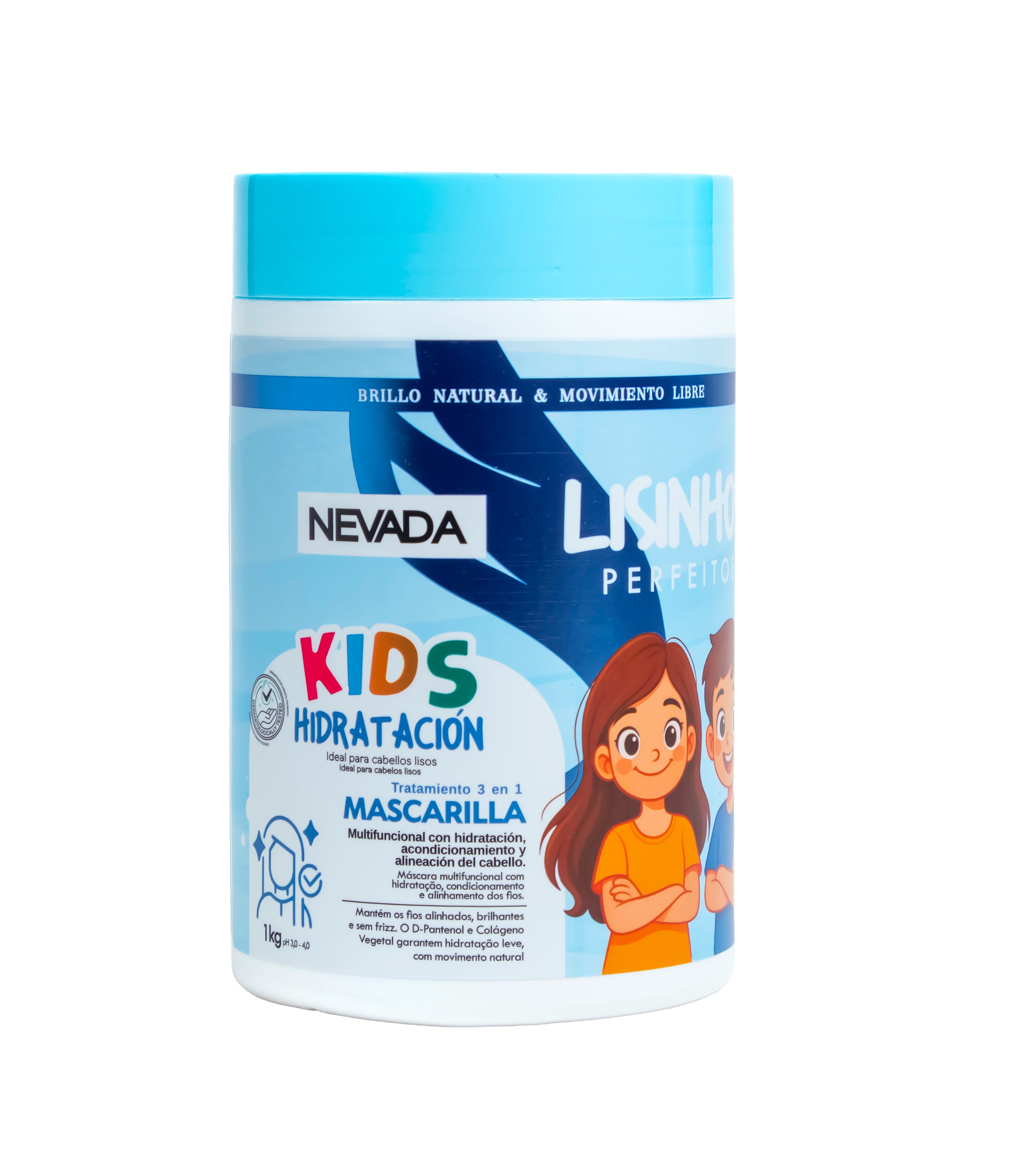 TRATAMIENTO NEVADA 1 KG KIDS LISINHOS ILUMINADOS