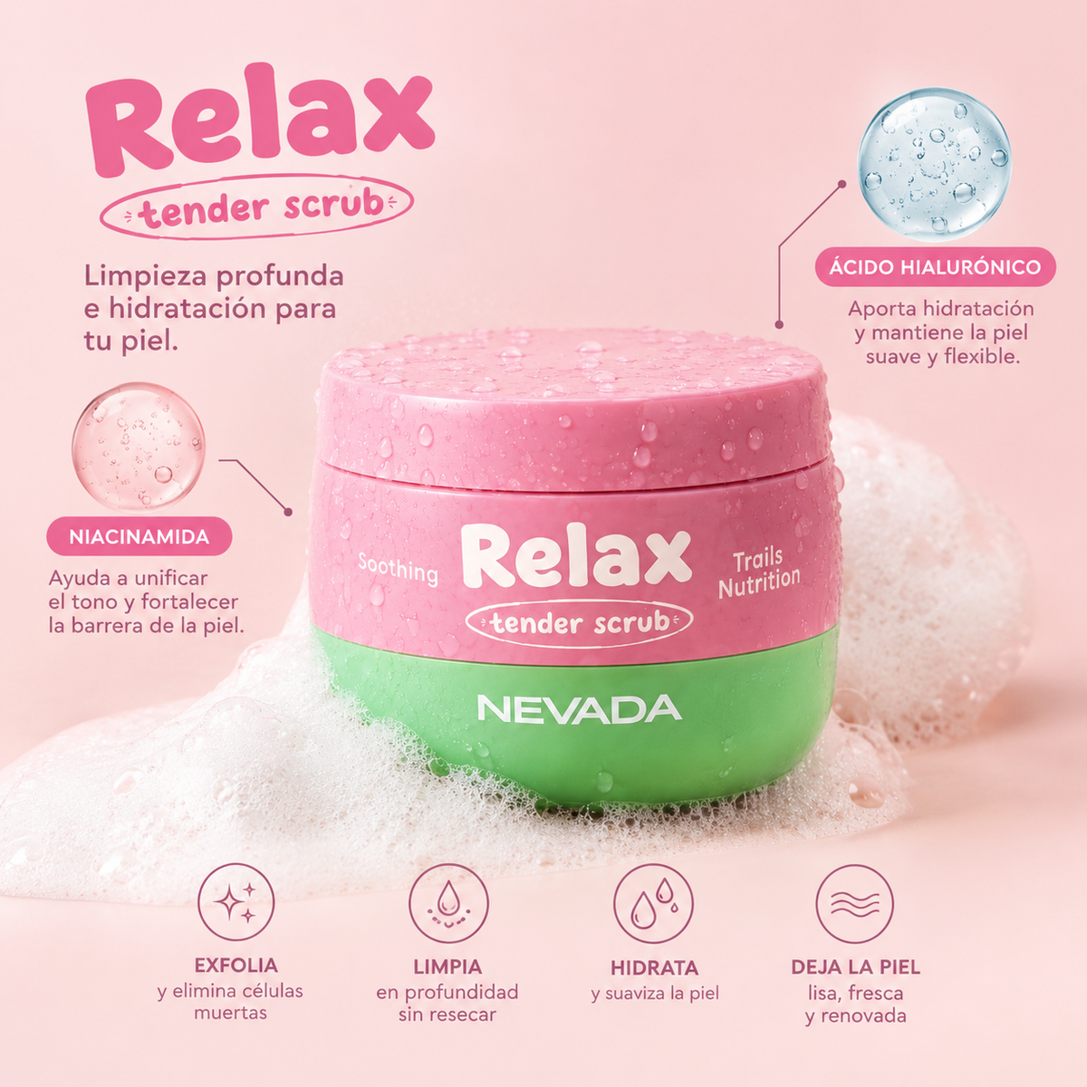 Exfoliante Corporal – Niacinamida