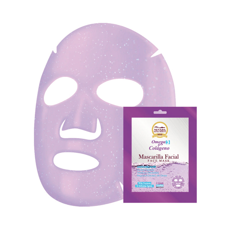 MASK FACIAL NEVADA NATURAL PRODUCTS COLAGENO & OMEGA3 1PZA