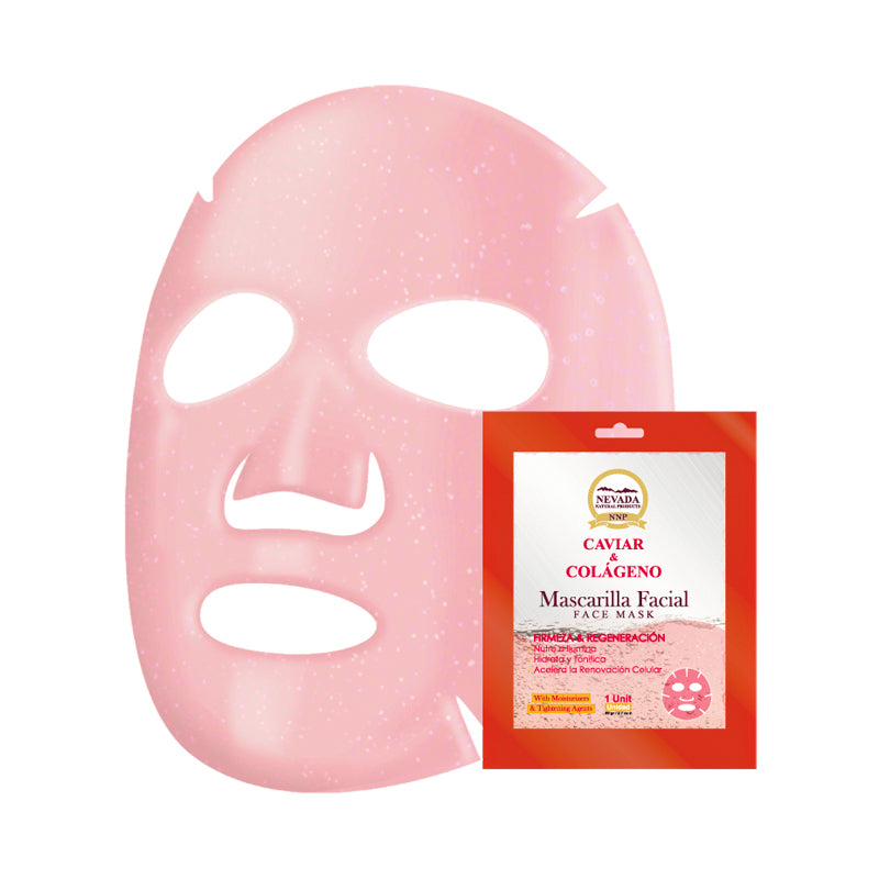 MASK FACIAL NEVADA NATURAL PRODUCTS COLAGENO & CAVIAR 1PZA