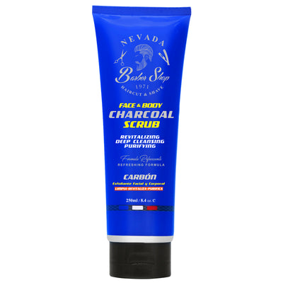 EXFOLIANTE FACIAL BARBER SHOP 250ML CHARCOAL