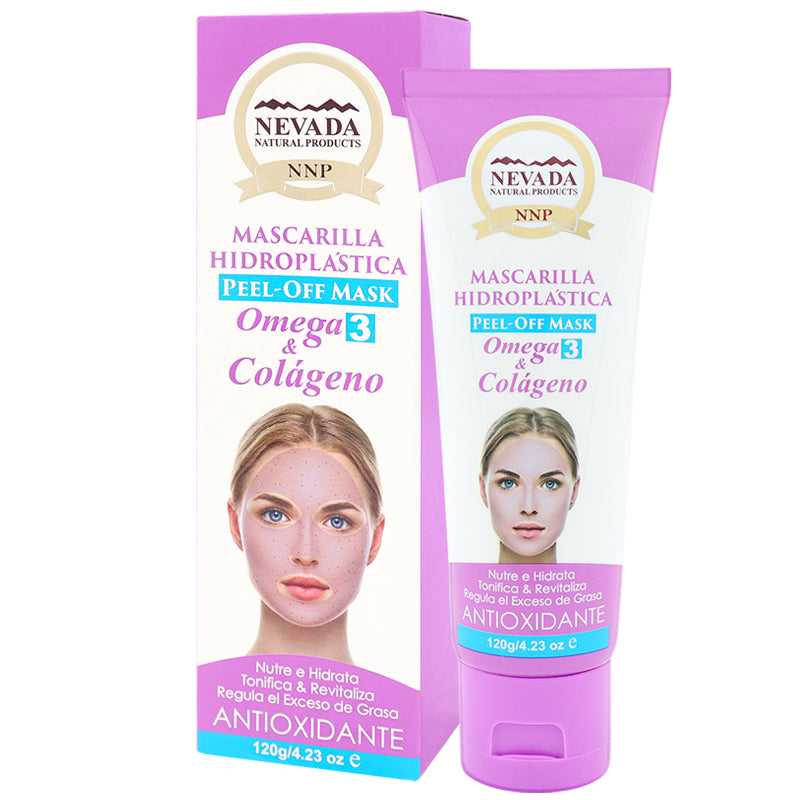 MASK FACIAL NEVADA NATURAL PRODUCTS HIDROPLASTICA OMEGA-3 120GR