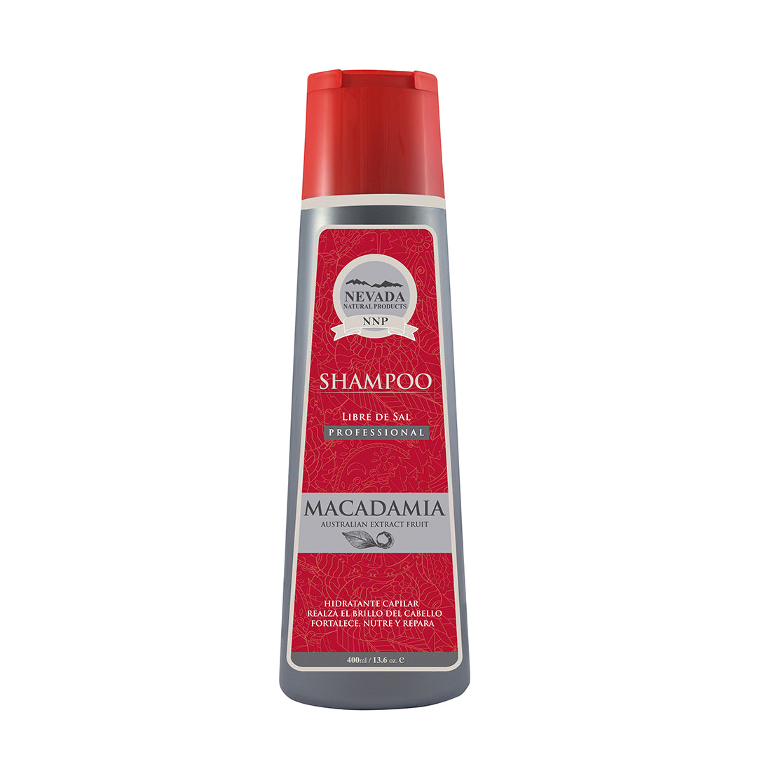 NEVADA MACADAMIA SHAMPOO LIBRE DE SAL 400ML